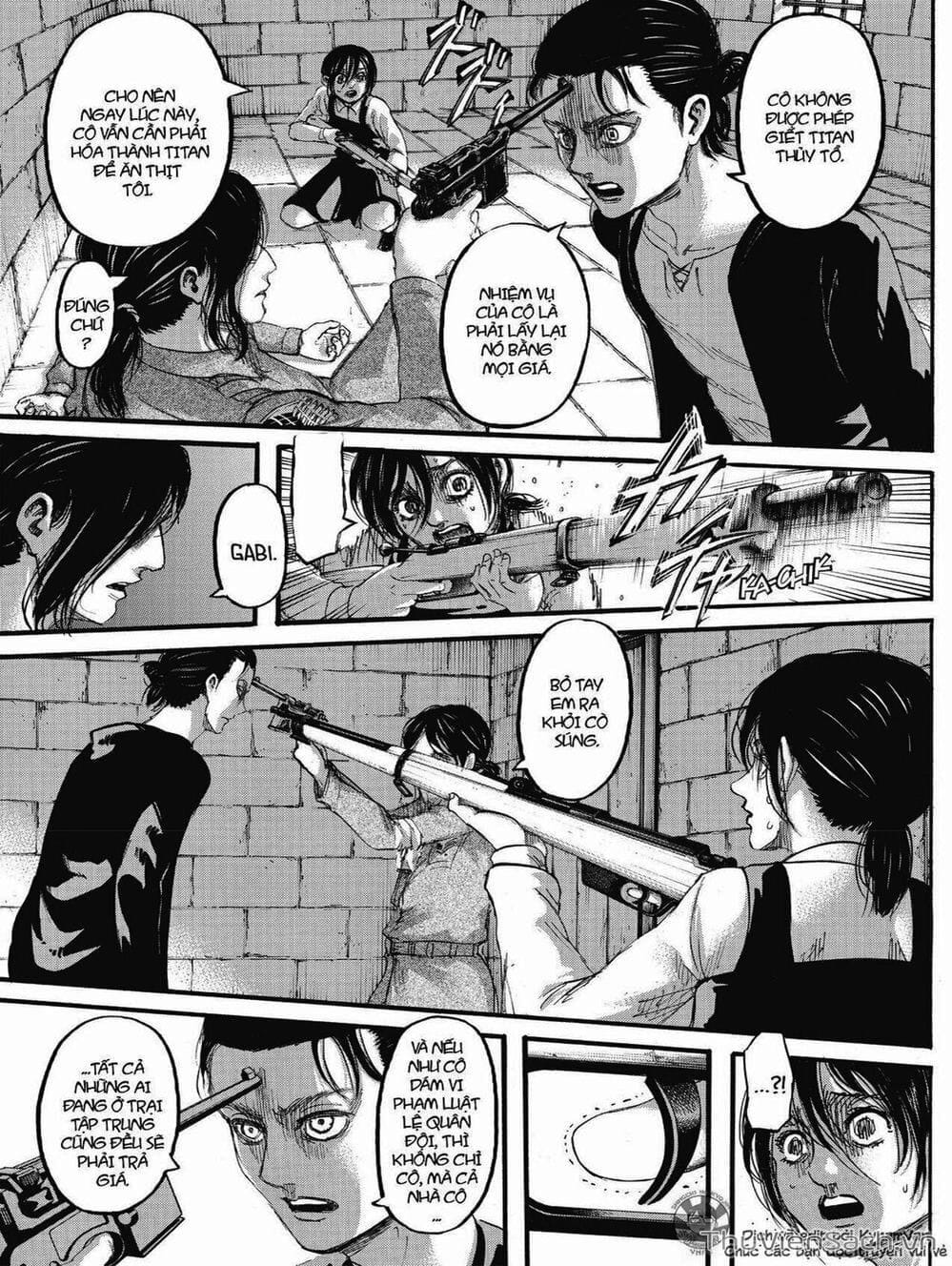 Truyện Tranh Đại Chiến Titan - Attack On Titan trang 8