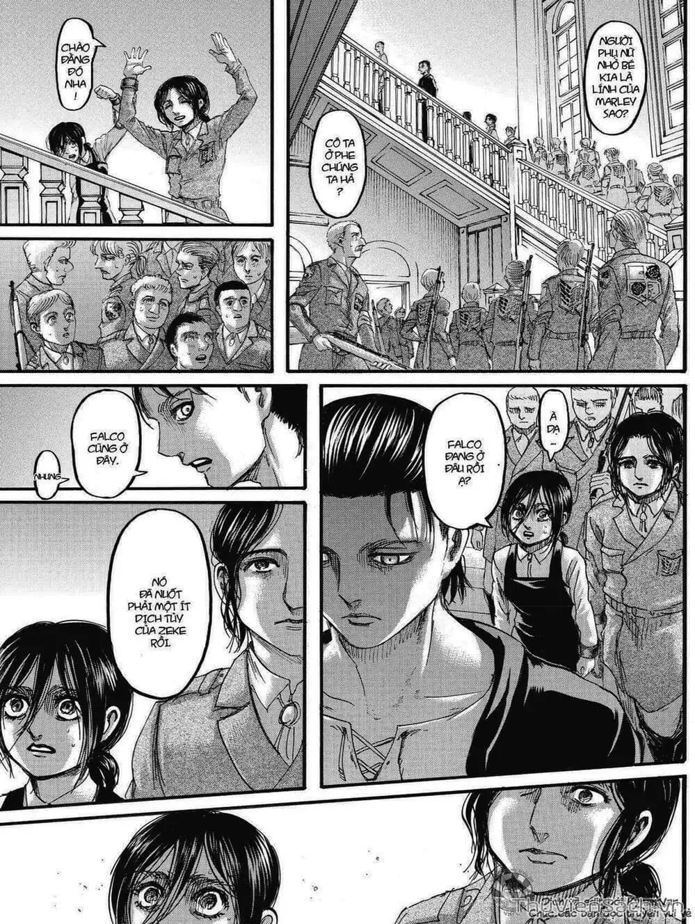 Truyện Tranh Đại Chiến Titan - Attack On Titan trang 8