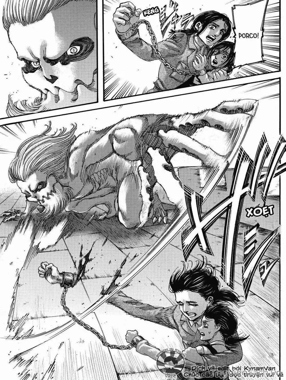 Truyện Tranh Đại Chiến Titan - Attack On Titan trang 8