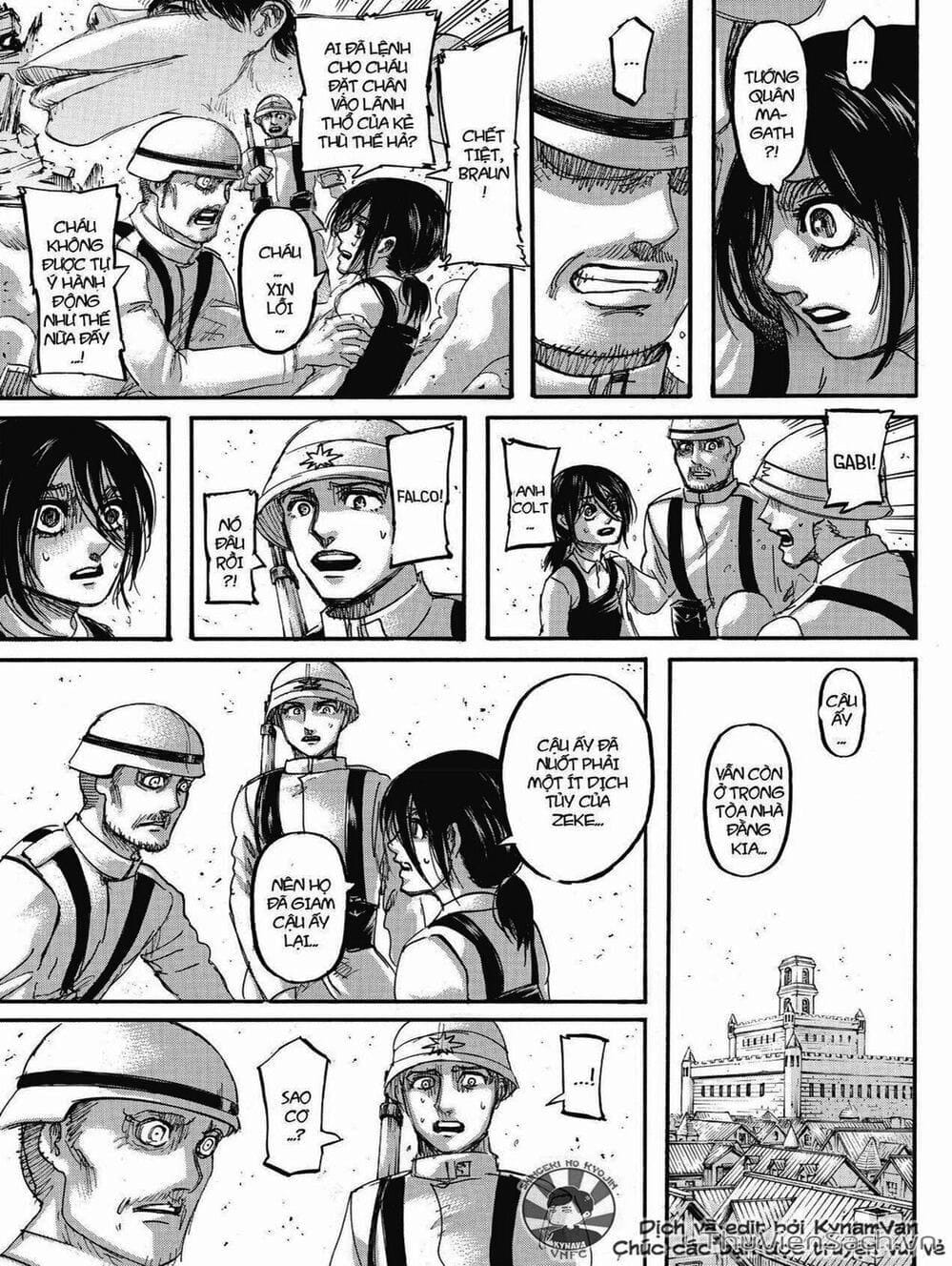 Truyện Tranh Đại Chiến Titan - Attack On Titan trang 8