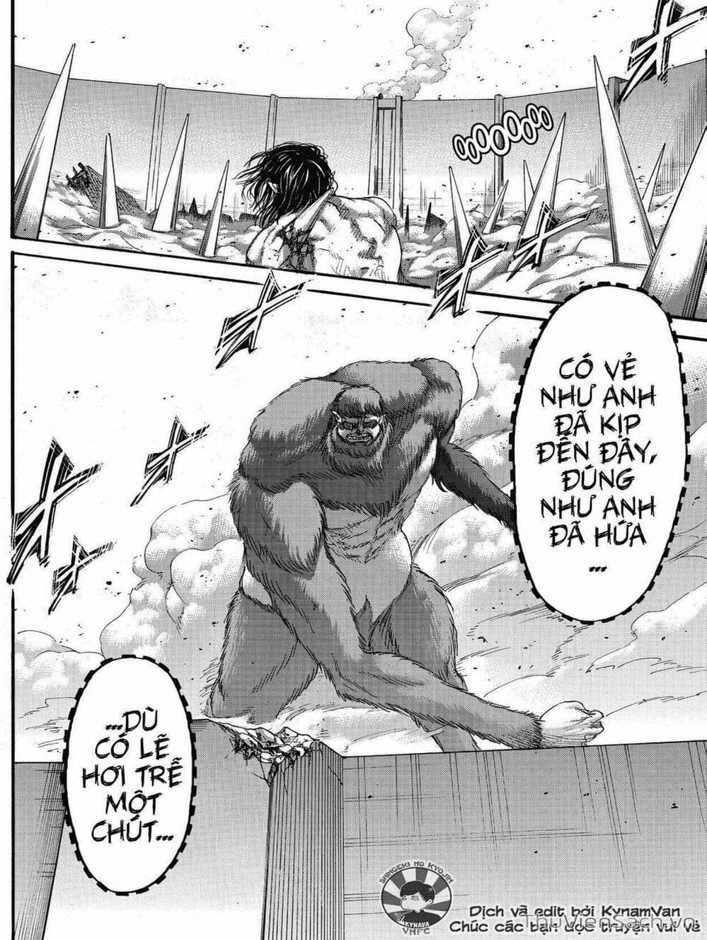 Truyện Tranh Đại Chiến Titan - Attack On Titan trang 8