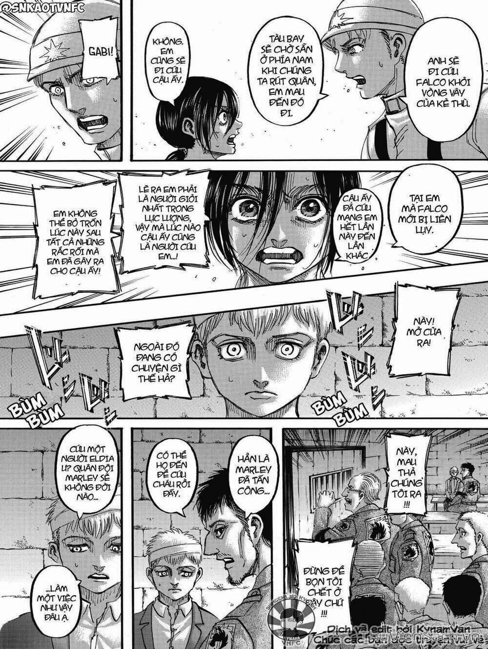 Truyện Tranh Đại Chiến Titan - Attack On Titan trang 8