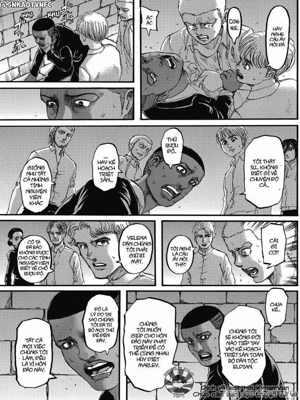 Truyện Tranh Đại Chiến Titan - Attack On Titan trang 8