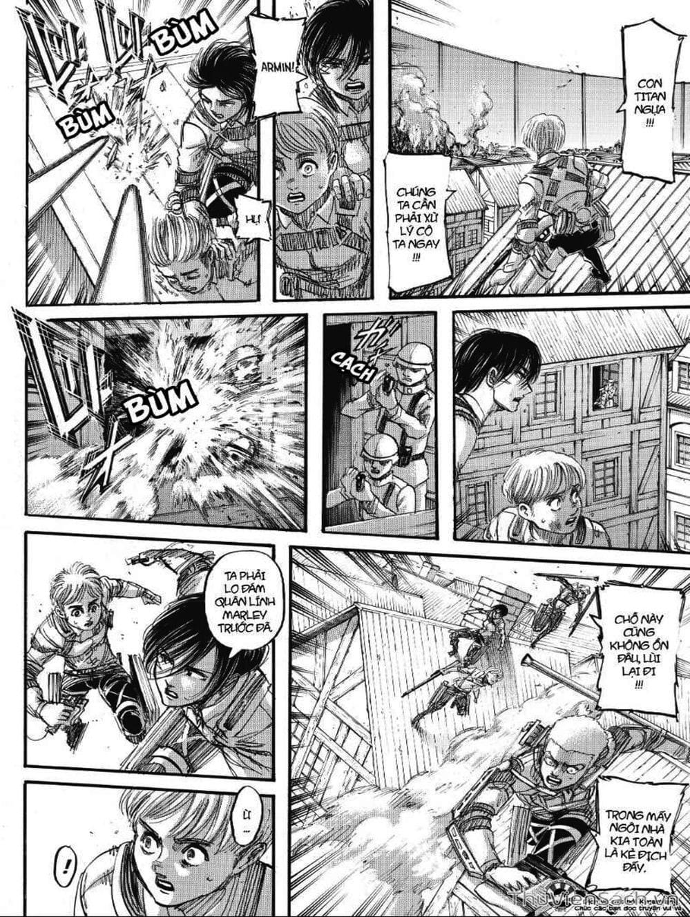 Truyện Tranh Đại Chiến Titan - Attack On Titan trang 8