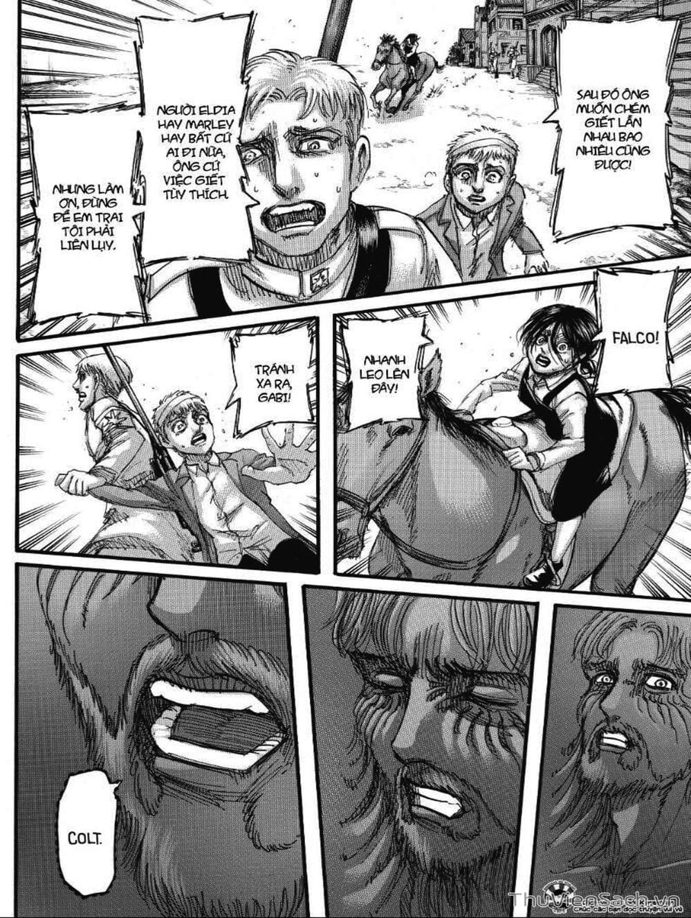 Truyện Tranh Đại Chiến Titan - Attack On Titan trang 8