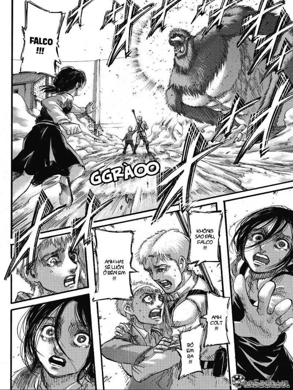 Truyện Tranh Đại Chiến Titan - Attack On Titan trang 8