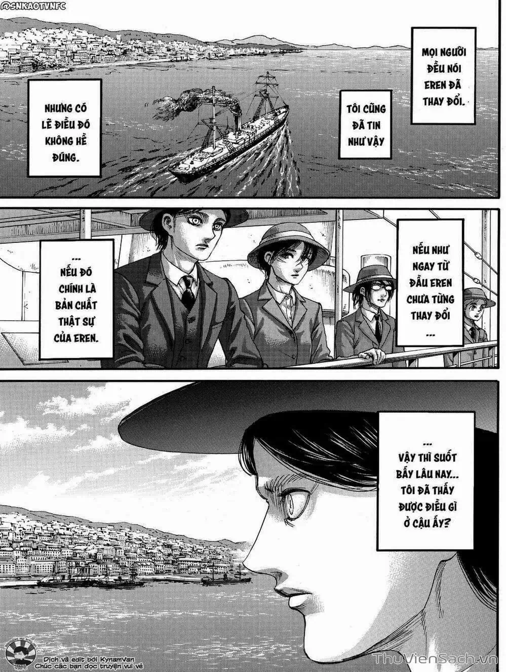 Truyện Tranh Đại Chiến Titan - Attack On Titan trang 8