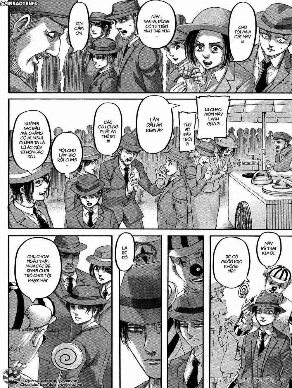 Truyện Tranh Đại Chiến Titan - Attack On Titan trang 8