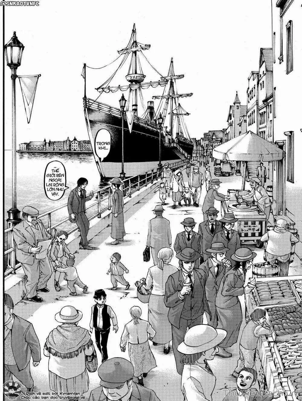 Truyện Tranh Đại Chiến Titan - Attack On Titan trang 8