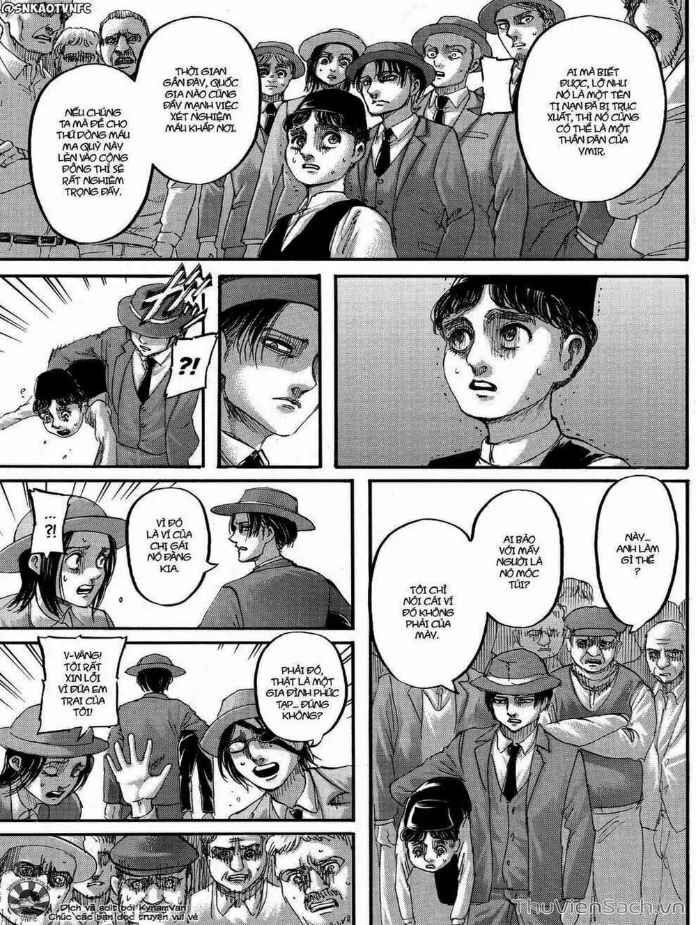 Truyện Tranh Đại Chiến Titan - Attack On Titan trang 8