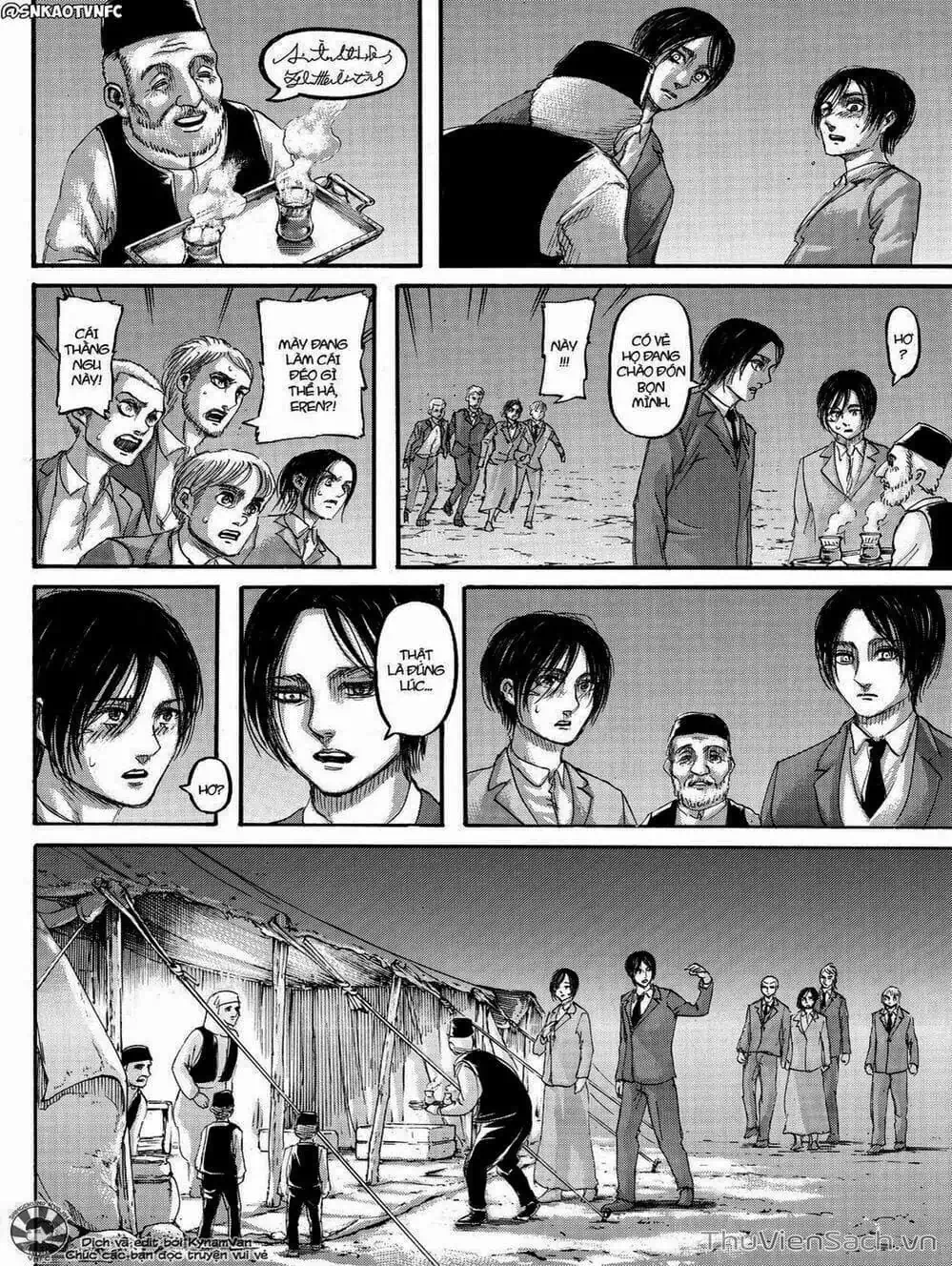 Truyện Tranh Đại Chiến Titan - Attack On Titan trang 8