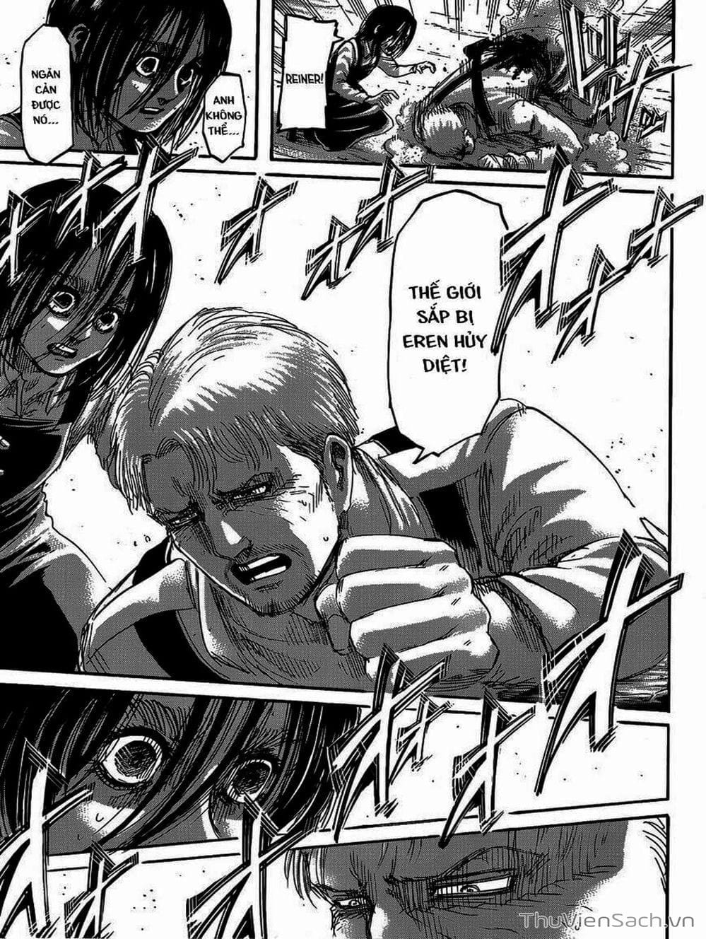Truyện Tranh Đại Chiến Titan - Attack On Titan trang 8