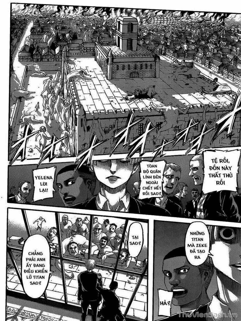 Truyện Tranh Đại Chiến Titan - Attack On Titan trang 8