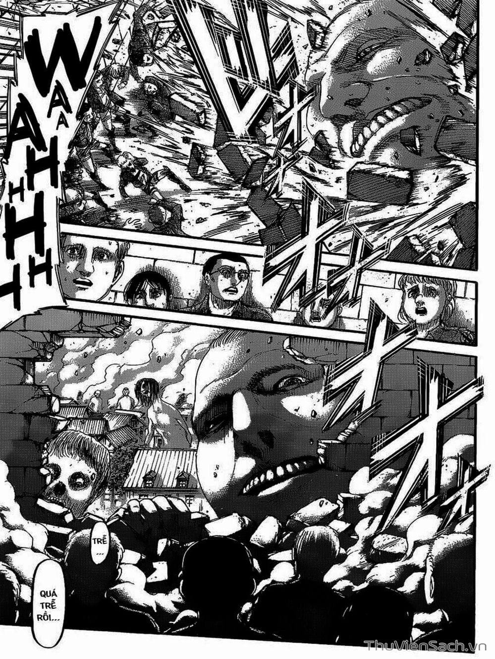 Truyện Tranh Đại Chiến Titan - Attack On Titan trang 8