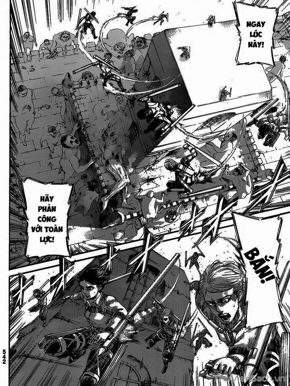 Truyện Tranh Đại Chiến Titan - Attack On Titan trang 8
