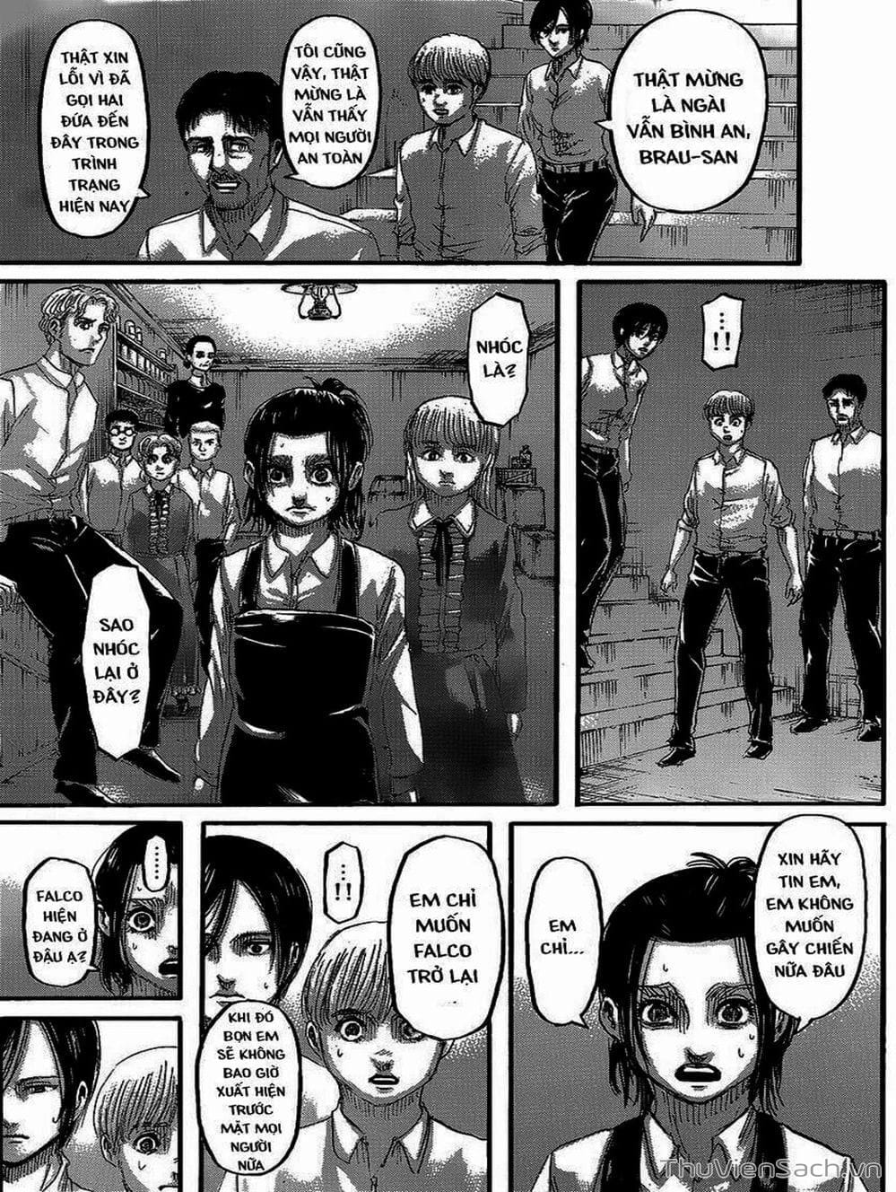 Truyện Tranh Đại Chiến Titan - Attack On Titan trang 8