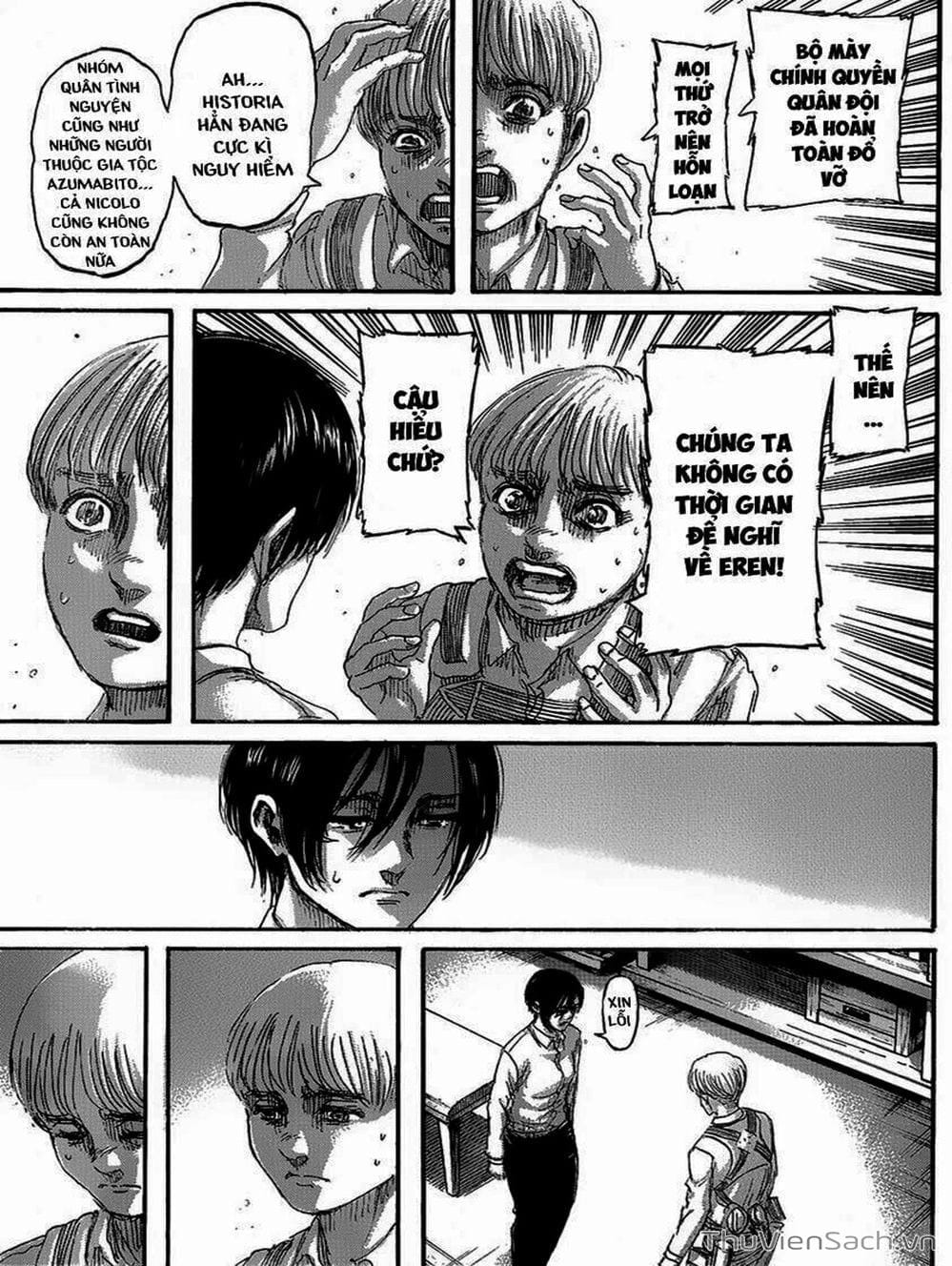 Truyện Tranh Đại Chiến Titan - Attack On Titan trang 8
