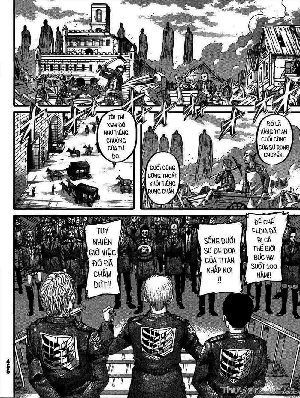 Truyện Tranh Đại Chiến Titan - Attack On Titan trang 8