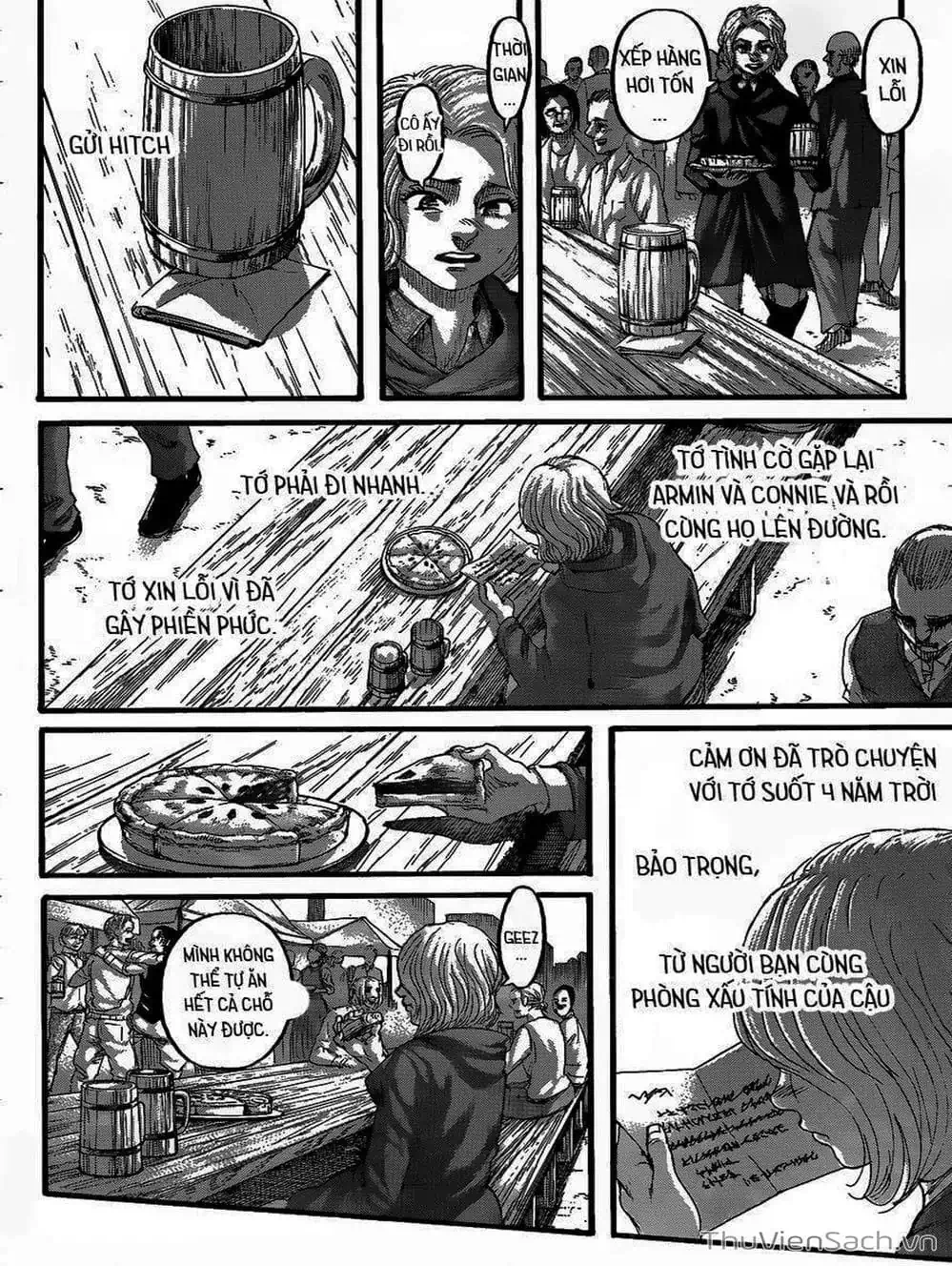 Truyện Tranh Đại Chiến Titan - Attack On Titan trang 8