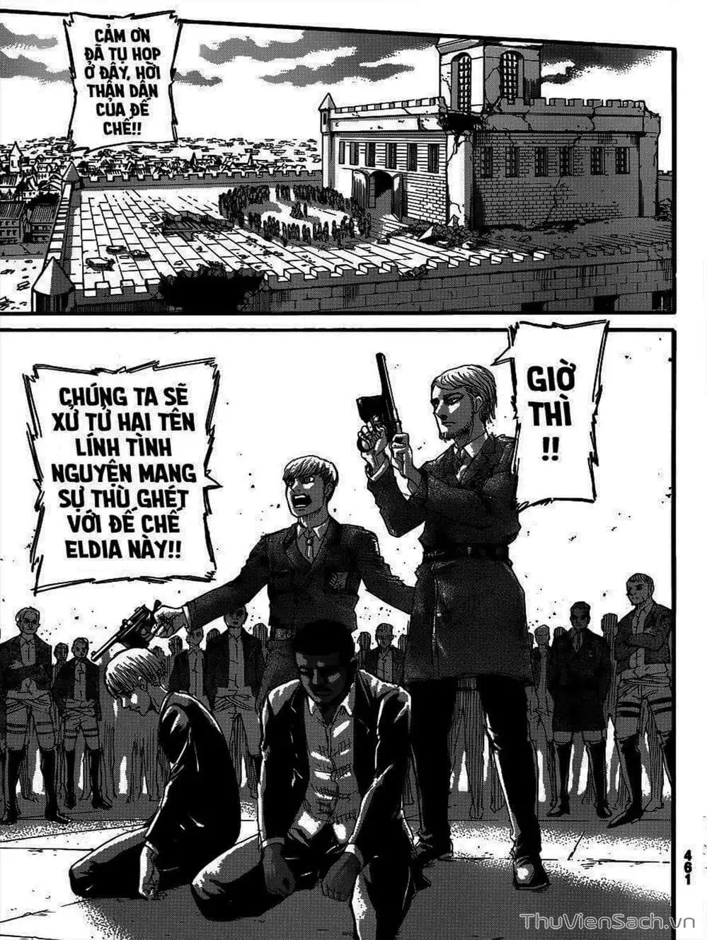 Truyện Tranh Đại Chiến Titan - Attack On Titan trang 8