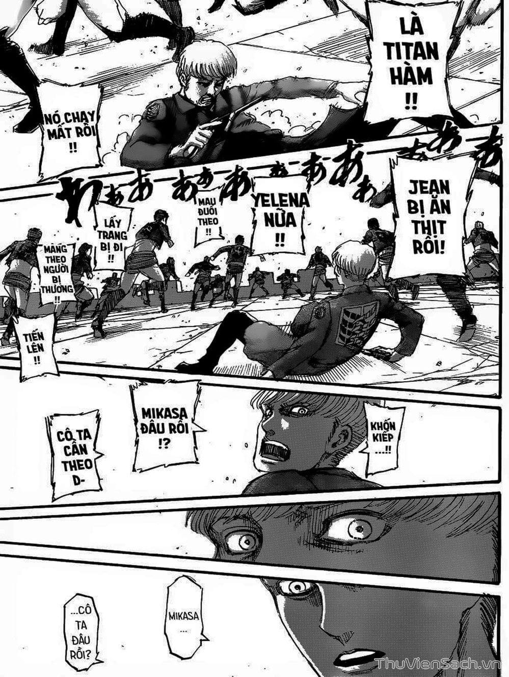 Truyện Tranh Đại Chiến Titan - Attack On Titan trang 8