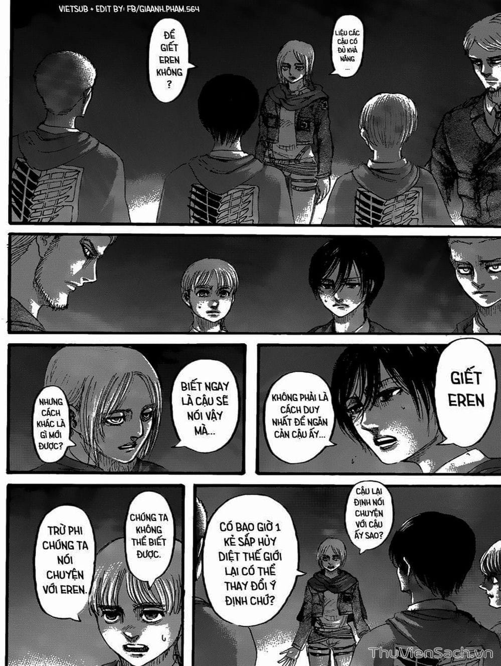 Truyện Tranh Đại Chiến Titan - Attack On Titan trang 8