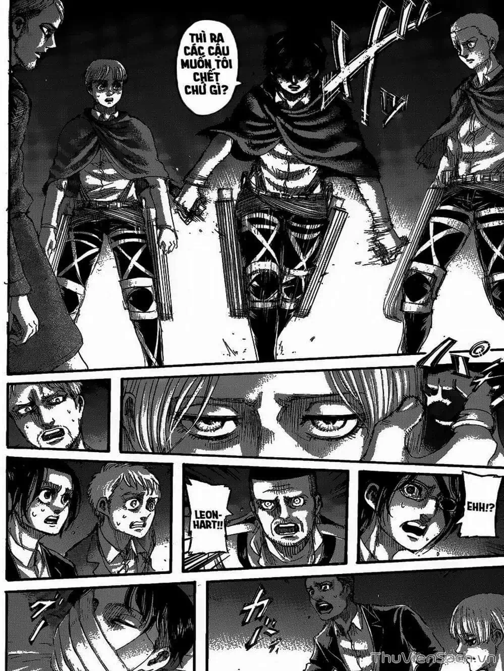 Truyện Tranh Đại Chiến Titan - Attack On Titan trang 8