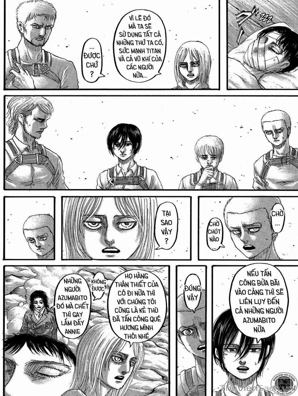 Truyện Tranh Đại Chiến Titan - Attack On Titan trang 8