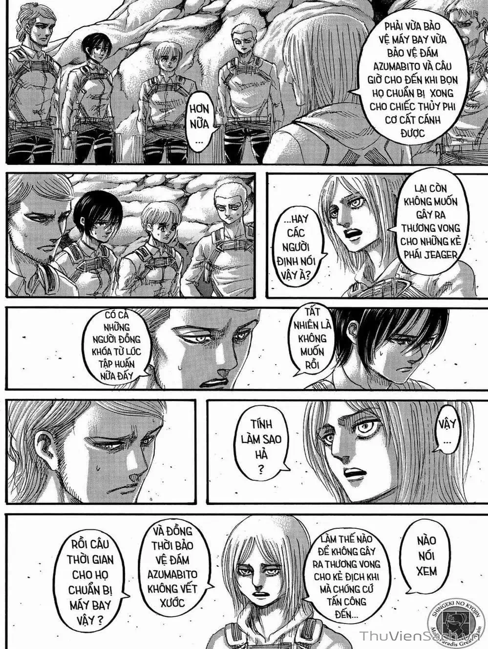 Truyện Tranh Đại Chiến Titan - Attack On Titan trang 8