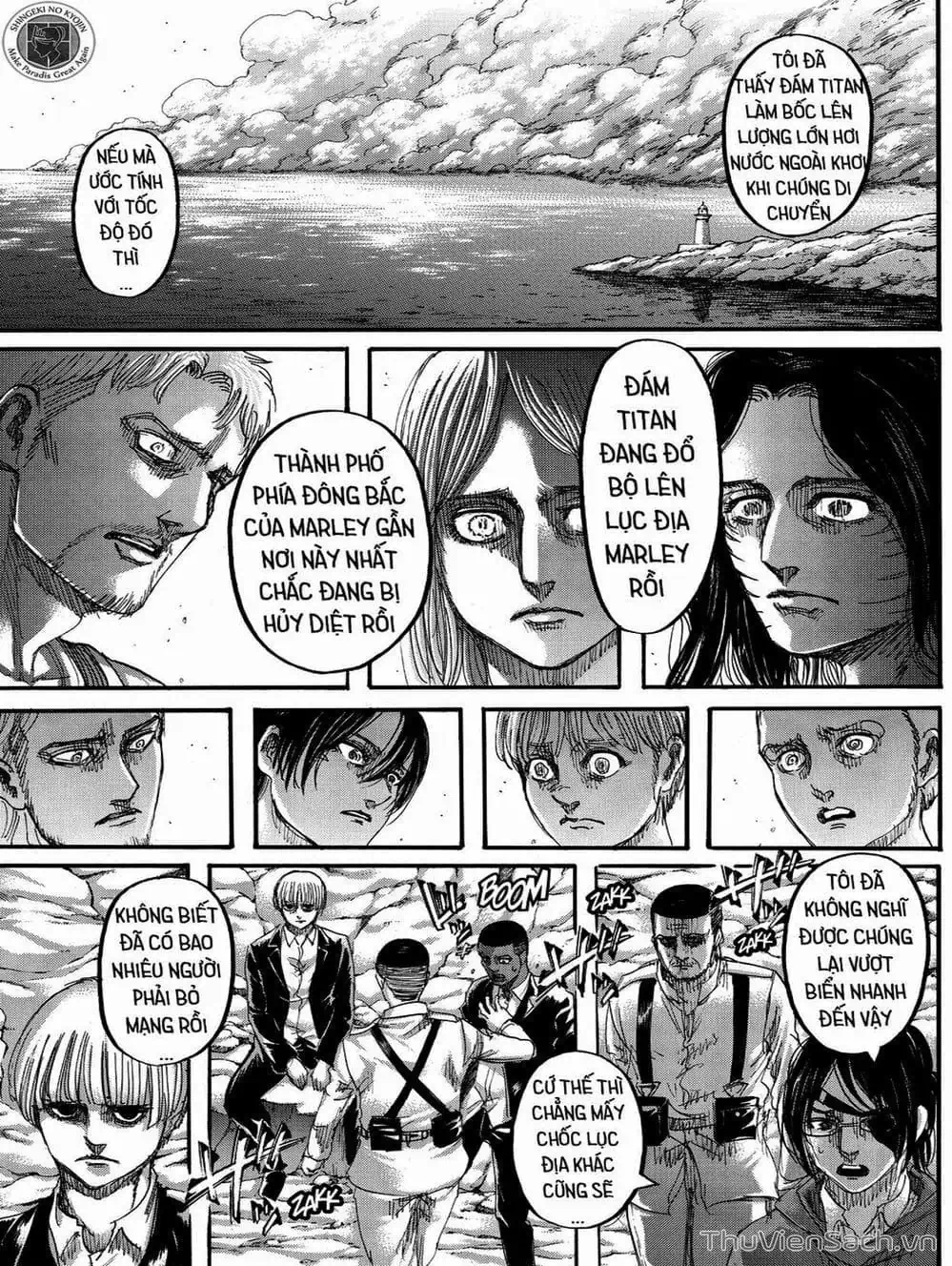 Truyện Tranh Đại Chiến Titan - Attack On Titan trang 8