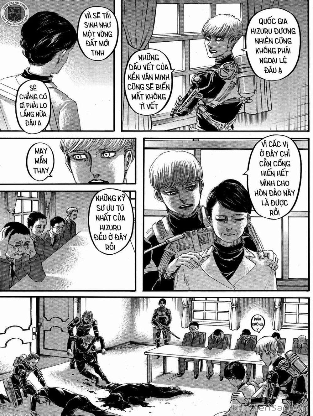 Truyện Tranh Đại Chiến Titan - Attack On Titan trang 8