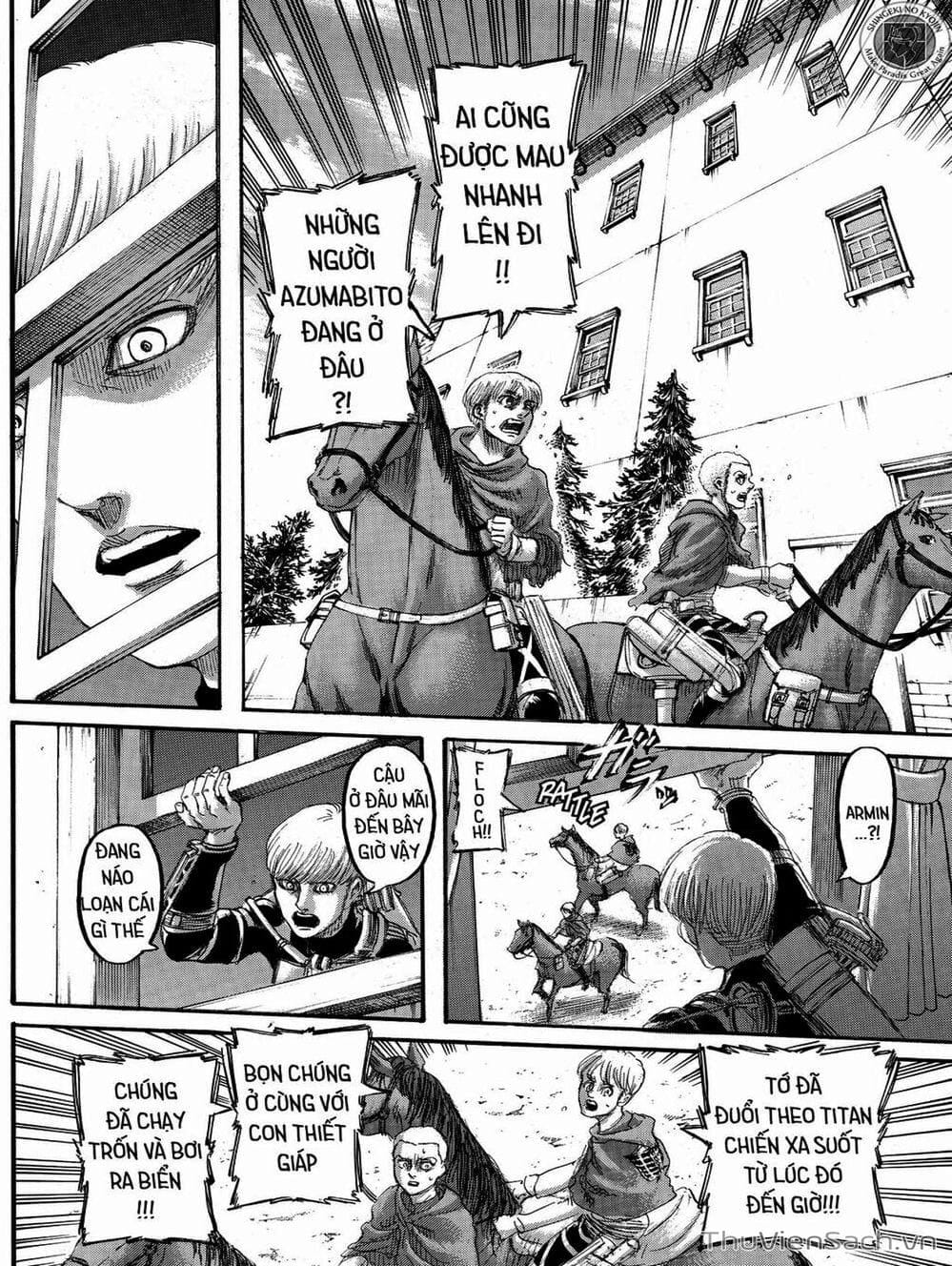 Truyện Tranh Đại Chiến Titan - Attack On Titan trang 8