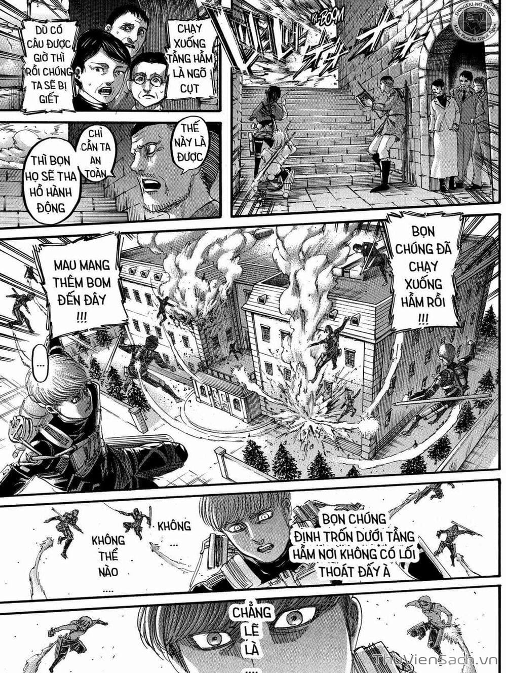 Truyện Tranh Đại Chiến Titan - Attack On Titan trang 8