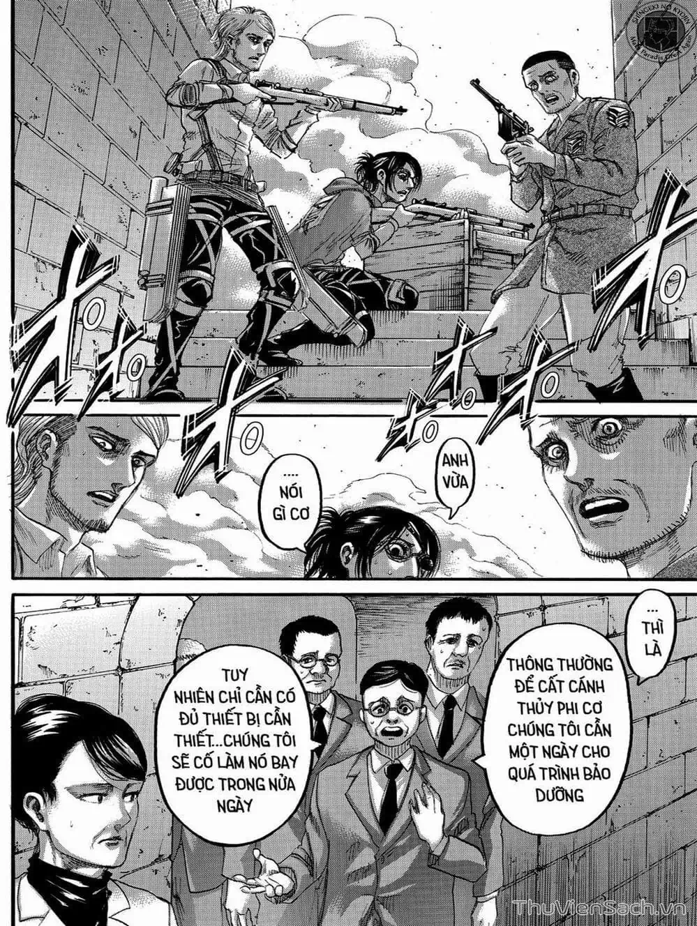 Truyện Tranh Đại Chiến Titan - Attack On Titan trang 8