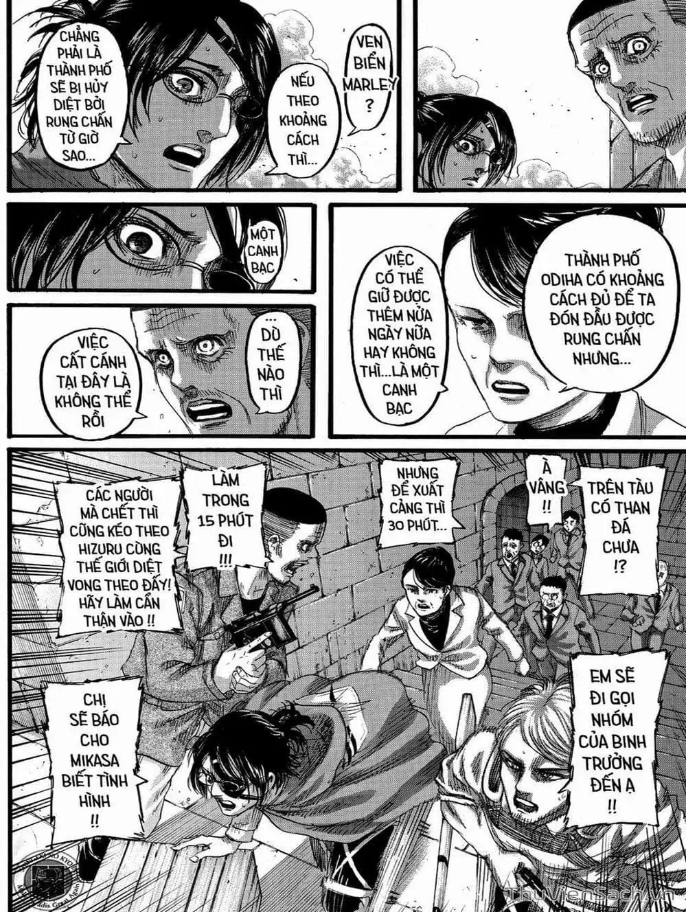 Truyện Tranh Đại Chiến Titan - Attack On Titan trang 8