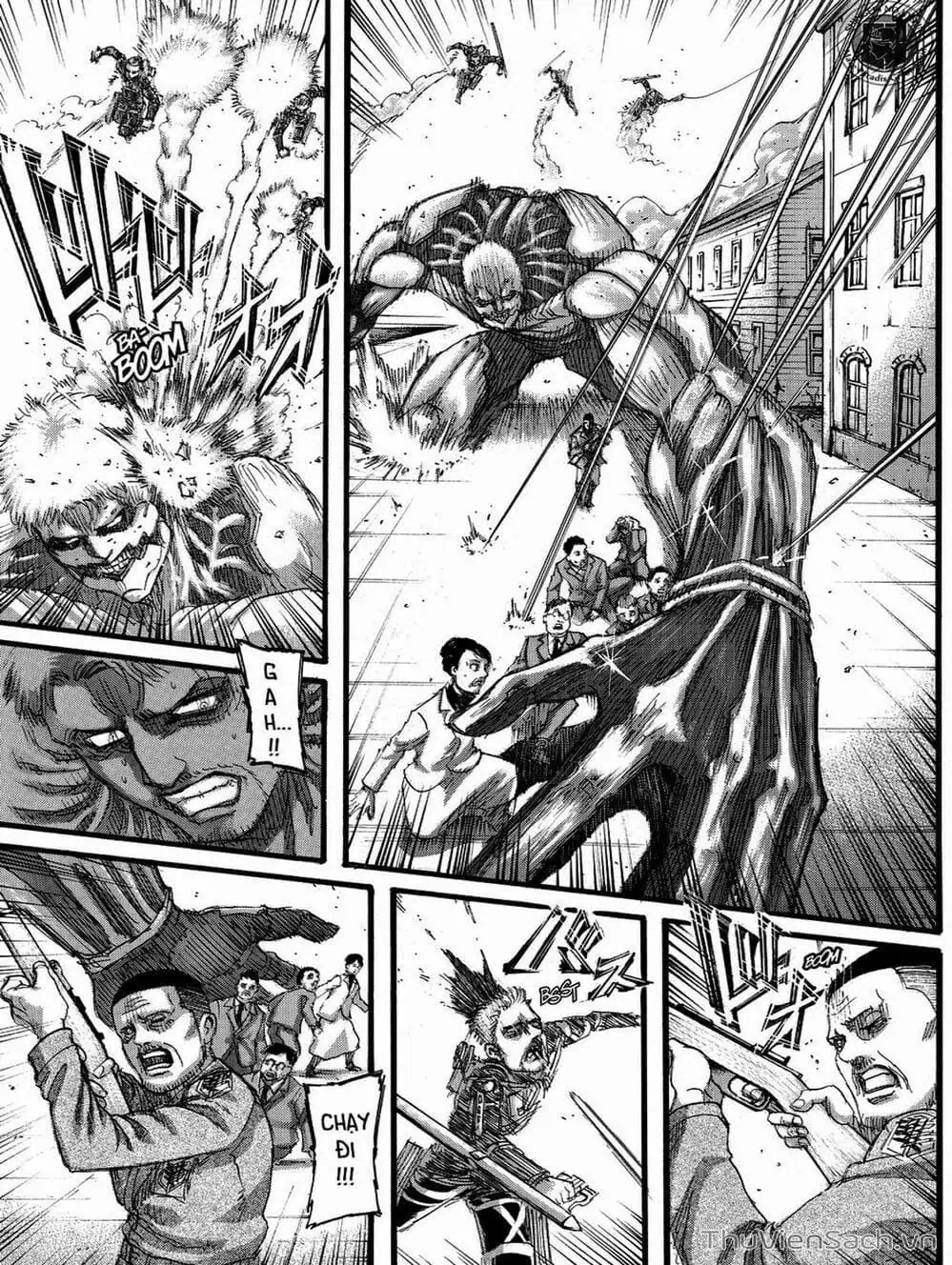 Truyện Tranh Đại Chiến Titan - Attack On Titan trang 8