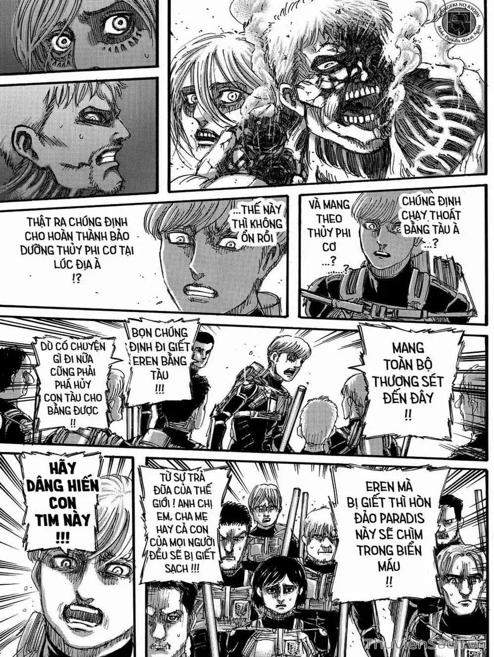 Truyện Tranh Đại Chiến Titan - Attack On Titan trang 8