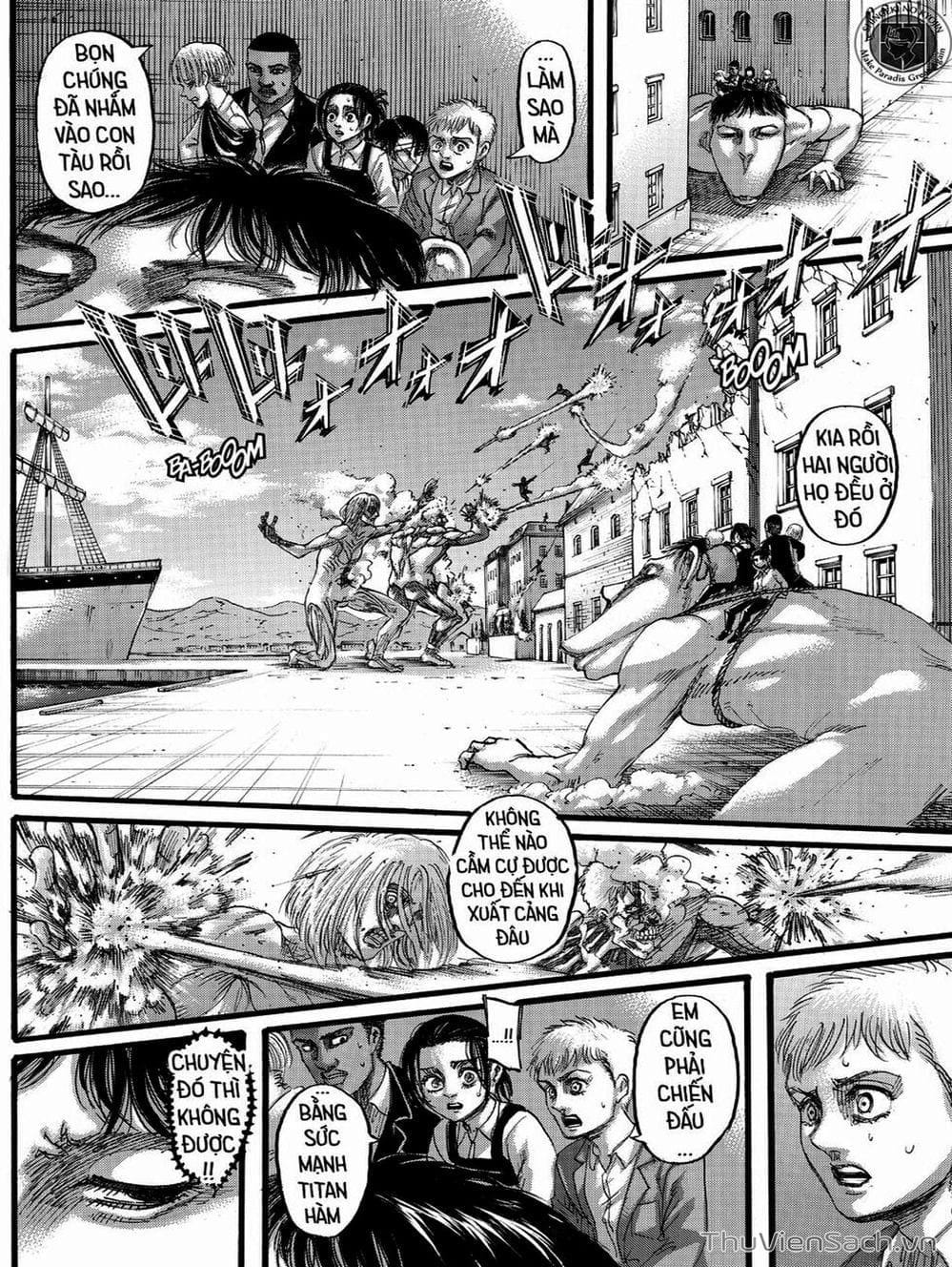 Truyện Tranh Đại Chiến Titan - Attack On Titan trang 8