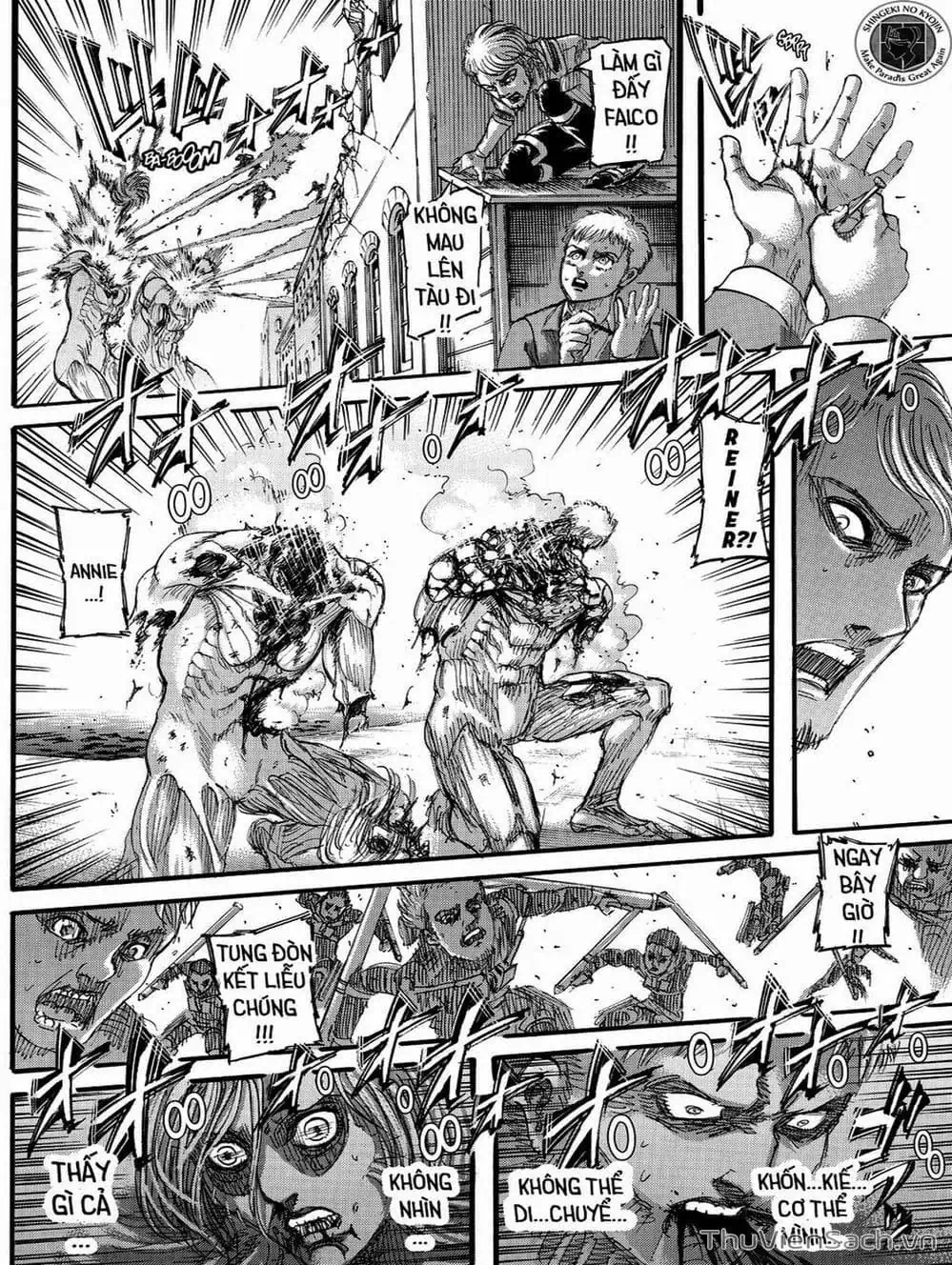 Truyện Tranh Đại Chiến Titan - Attack On Titan trang 8