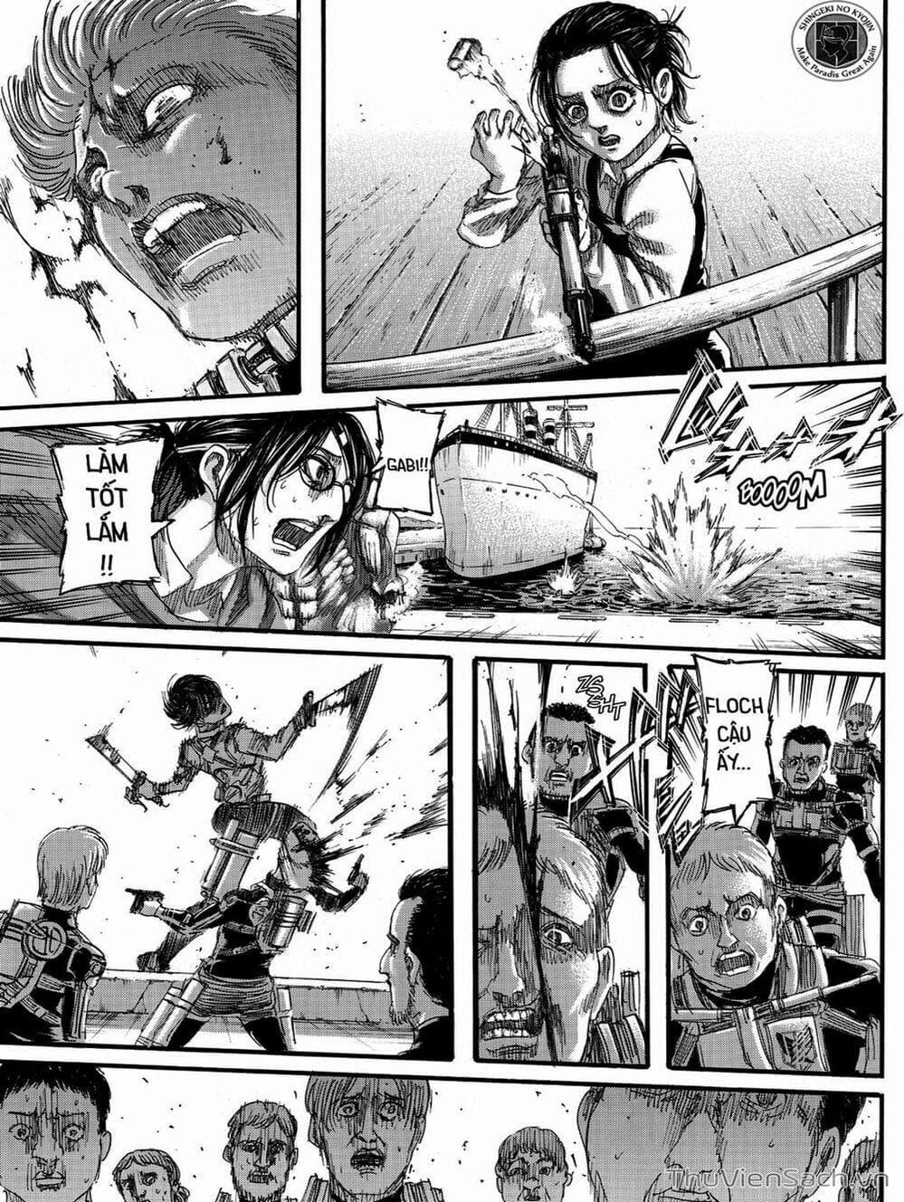 Truyện Tranh Đại Chiến Titan - Attack On Titan trang 8