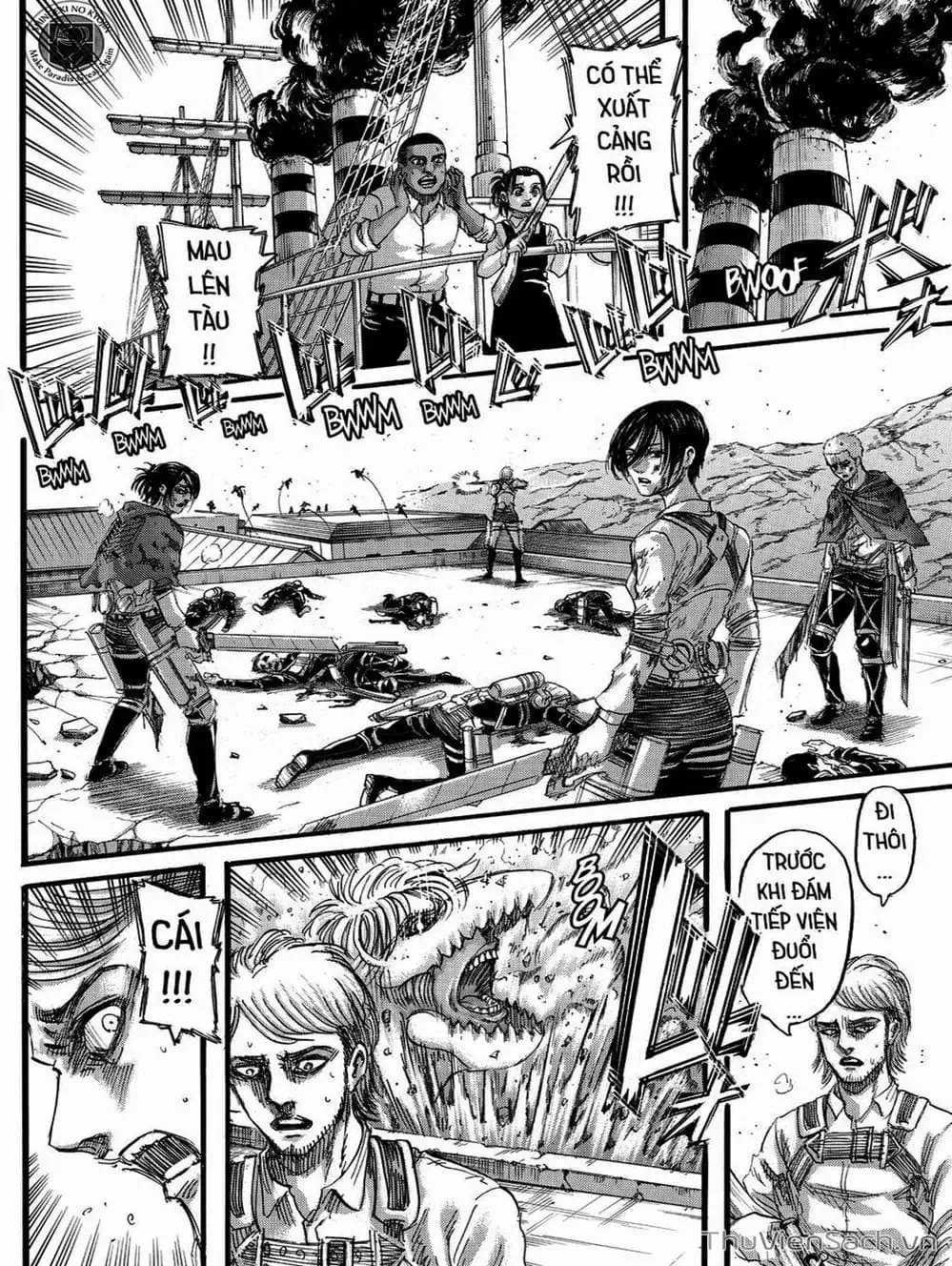 Truyện Tranh Đại Chiến Titan - Attack On Titan trang 8