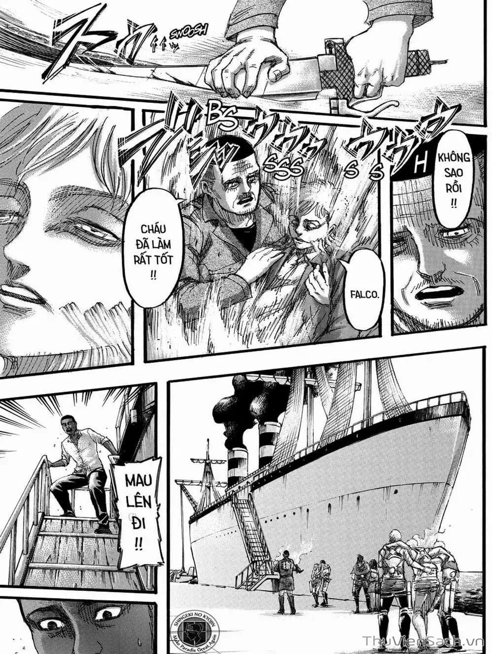 Truyện Tranh Đại Chiến Titan - Attack On Titan trang 8