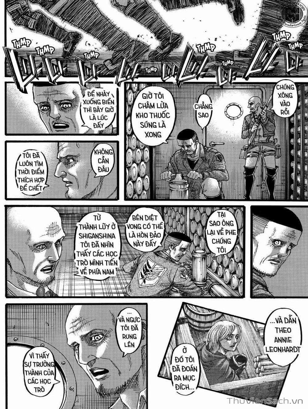 Truyện Tranh Đại Chiến Titan - Attack On Titan trang 8