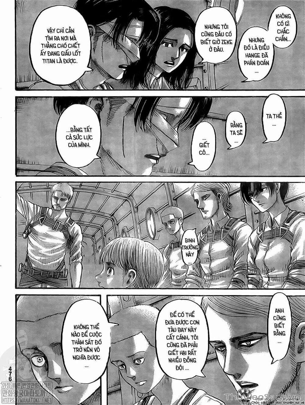 Truyện Tranh Đại Chiến Titan - Attack On Titan trang 8
