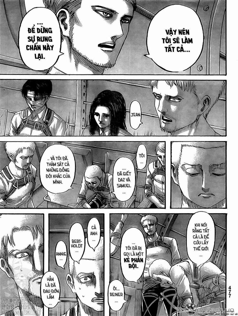 Truyện Tranh Đại Chiến Titan - Attack On Titan trang 8