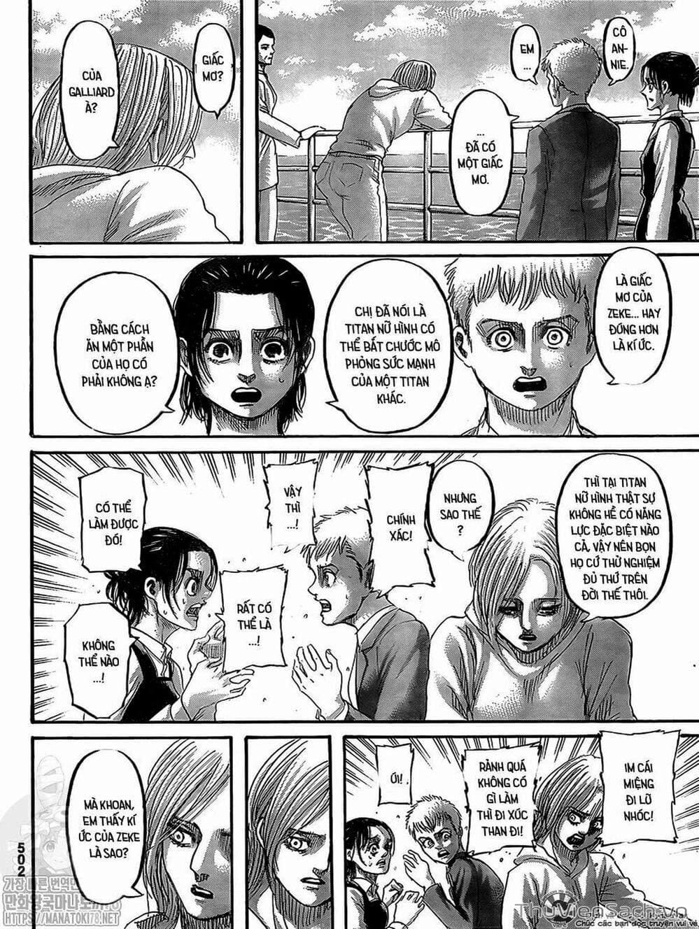 Truyện Tranh Đại Chiến Titan - Attack On Titan trang 8