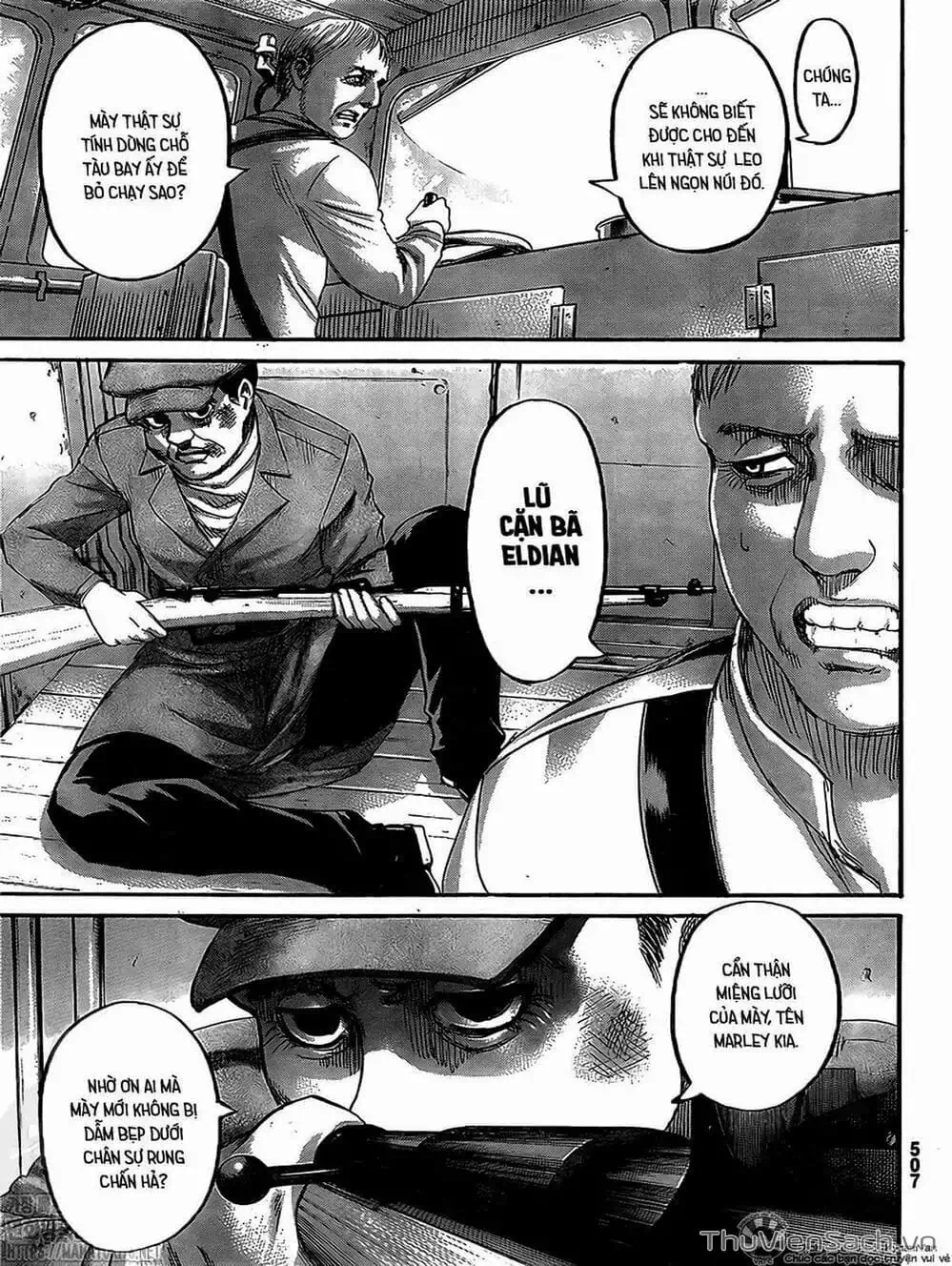 Truyện Tranh Đại Chiến Titan - Attack On Titan trang 8