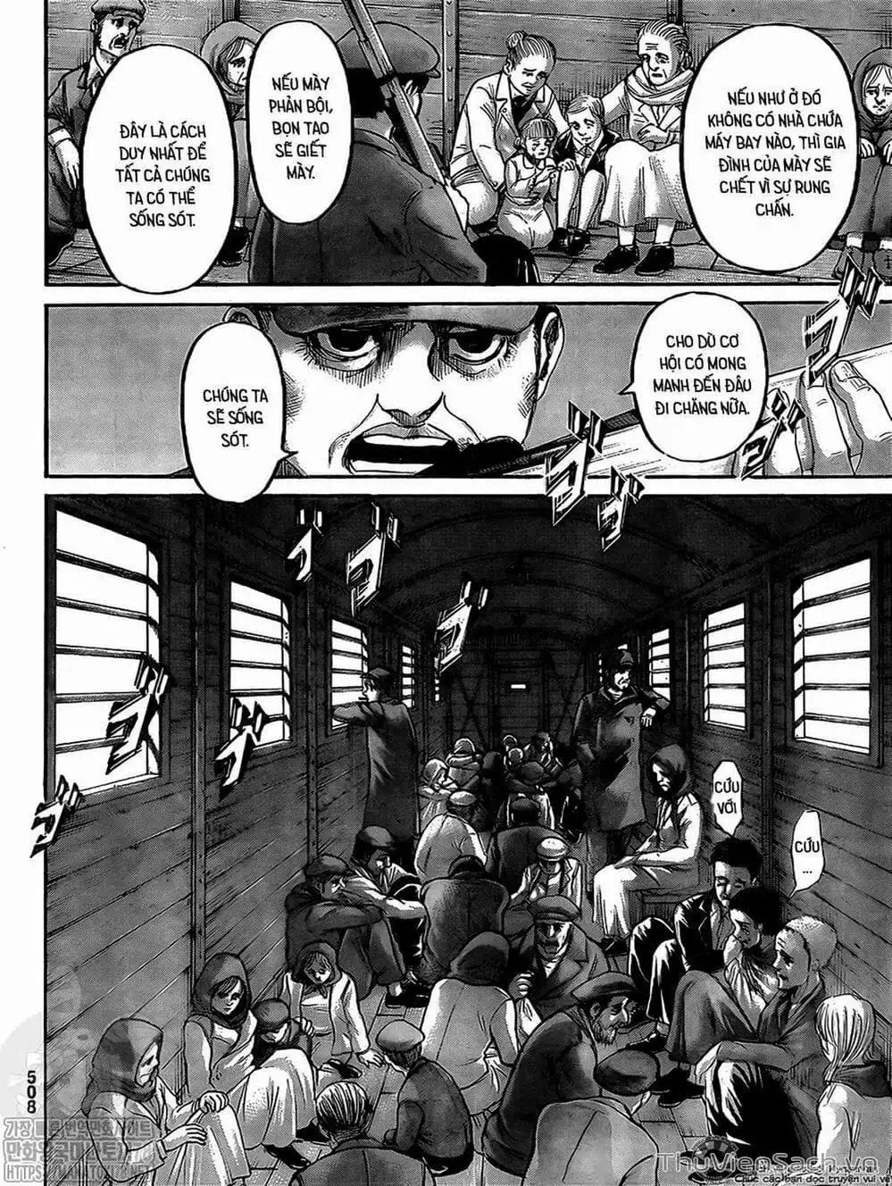 Truyện Tranh Đại Chiến Titan - Attack On Titan trang 8