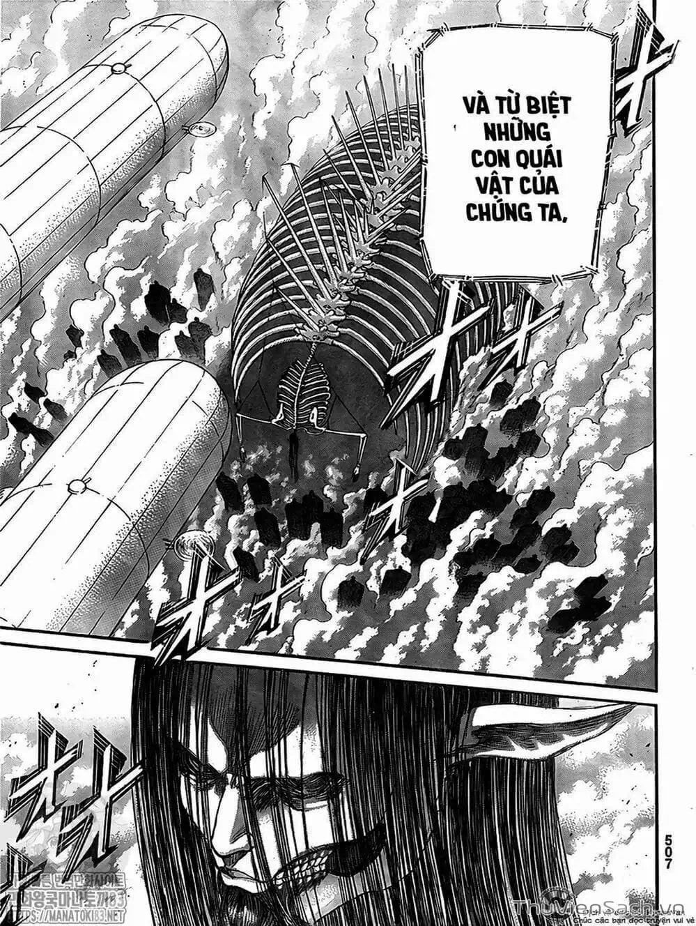 Truyện Tranh Đại Chiến Titan - Attack On Titan trang 8