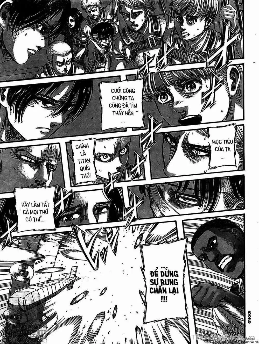 Truyện Tranh Đại Chiến Titan - Attack On Titan trang 8